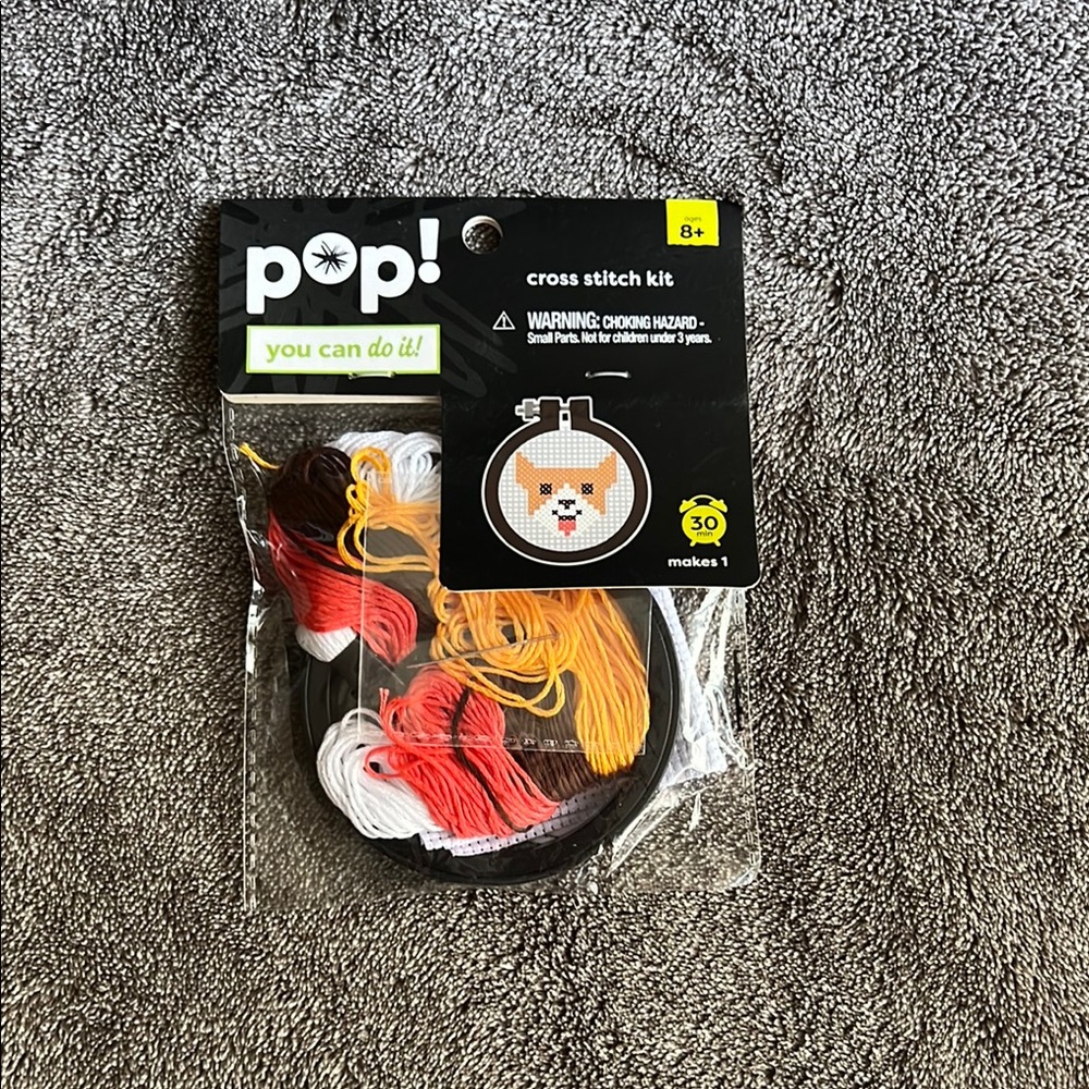 Pop! Dog Cross Stitch Kit